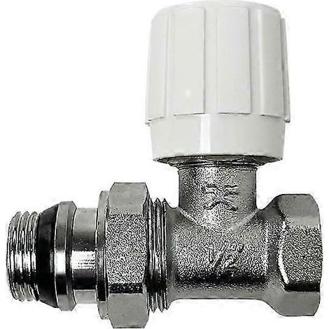 Compatible avec le robinet thermostatique de radiateur à angle droit manuel DN15 (1/5)