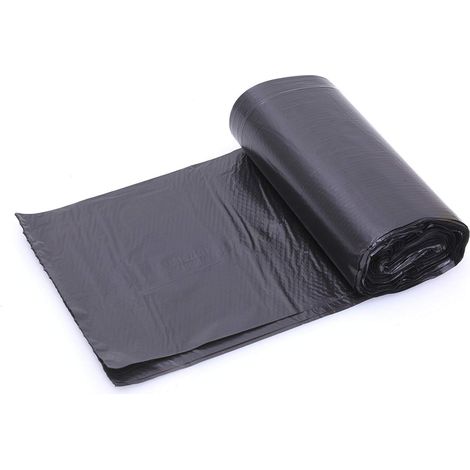 1.2-1.5 Gallon/180pcs petits sacs poubelles poubelles sac à ordures noir, matériau mince, doublures de poubelle de bureau de chambre à coucher (1/4)