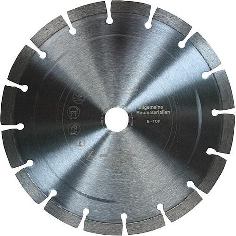 disque diamant universel E-Top diam 230x22,23 mm