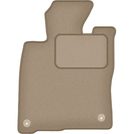 Tappetino in velluto per guidatore per: Honda Civic XI hybrid (2022-) beige (1/5)
