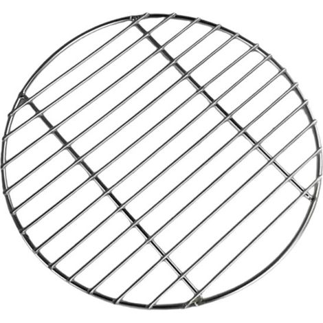 Grillbesteck-Set – Runder Grillrost aus Edelstahl, Grillmatte für den Innenbereich, Grillrost aus Metall zum Braten (1/2)