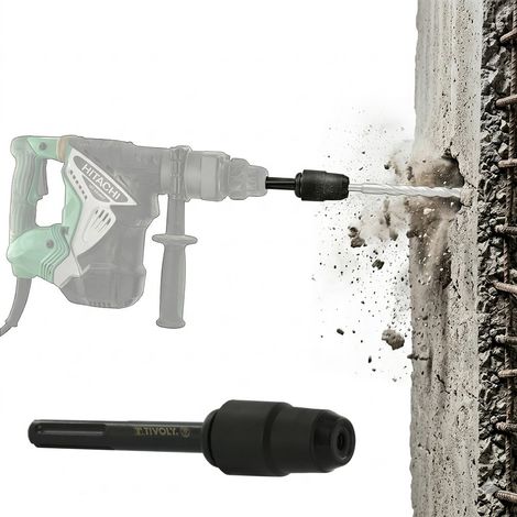 Tivoly • Mandrin Adaptateur SDS Max vers SDS + (1/4)