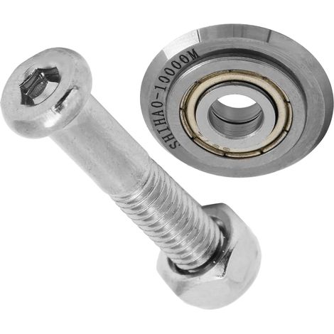 Roue de coupe manuelle en alliage pour carrelage - Couteau à lame céramique et poussoir
