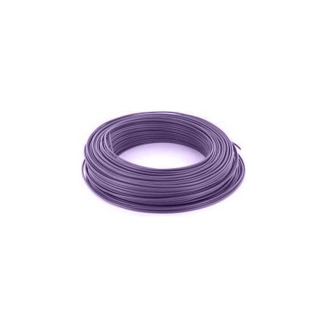 100m de fil 1,5mm² violet rigide câble H07V-U (1225012)