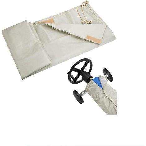 Couverture De Protection Enrouleur Pare-Soleil, Couverture De Rouleau De Piscine En Plein Air Housse Étanche Sac De Rangement Couverture Enrouleur Bâche Piscine En Tissu, Pour Jardin(610X96cm) (1/5)