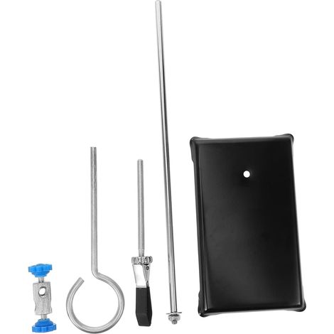 Support De Laboratoire Chimie En Métal Solide Grosse Taille Pince Porte-entonnoir Et Support De Table Pour Tubes à Essai, Outil De Soutien Professionnel Pour Expériences Scientifiques (1/5)