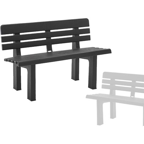 PANCHINE RESINA GENZIANA ANTRACITE