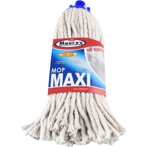 MAURY'S MOP MAXI IN COTONE 32CM