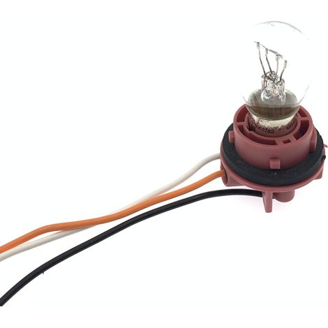 Car height difference angle 1157 Brake light socket 1156 Turn signal taillight socket Dual wire bulb socket Single wire flat angle (1/5)