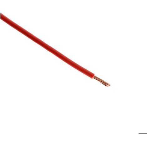 Câble Électrique H07V-R - 6 mm² - Rouge - 10 m (1/2)