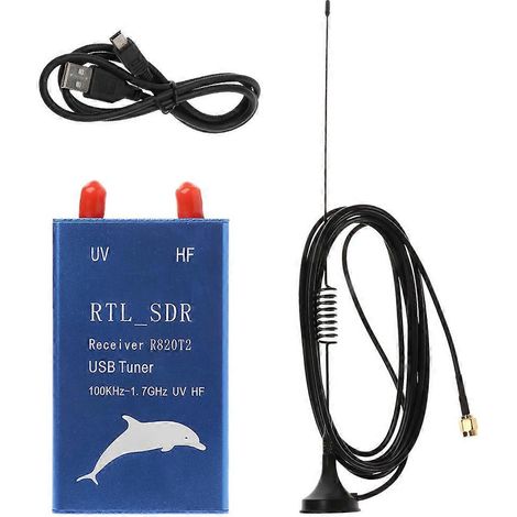 RTL2832U+R820T2 100 kHz–1,7 GHz UHF/VHF/RTL USB-Tuner-Empfänger/AM/FM-Radio