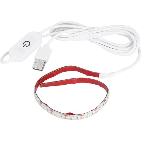 Lot de 2 lampes LED flexibles USB 18 LED pour machine à coudre, éclairage d'atelier 6500K, protection des yeux (1/5)