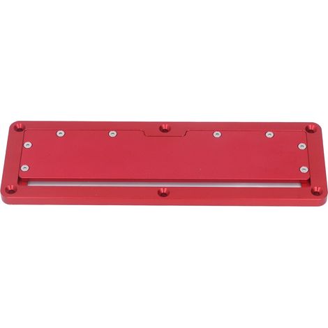 Plaque de semelle basculante pour scie circulaire en alliage d'aluminium accessoire bois 45-90° (1/5)