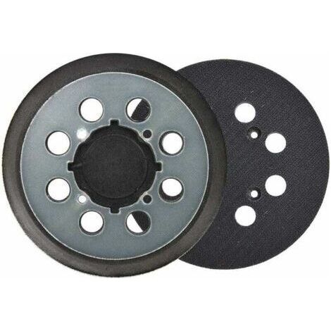 Plateau et patin de ponçage Patin de rechange pour ponceuse DeWalt DCW210N DWE6423 5, 1 Pièces 125mm Tampon de Ponceuse de Remplacement Orbitale à Crochet et Boucle à 8 Trous Plateau d (1/4)