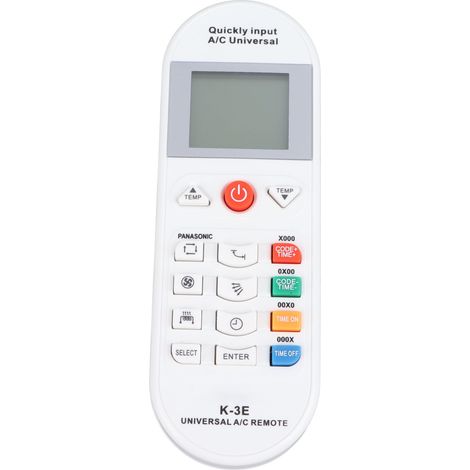 Ortviai Télécommande universelle pour climatiseur – Compacte, légère et compatible avec de nombreuses marques (1/5)