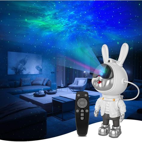 Projecteur d'étoiles, veilleuse galaxie, décoration esthétique pour chambre d'enfant, angle de la tête de lampe réglable, idéal pour les fêtes à domicile, pour enfants et adultes. (1/5)