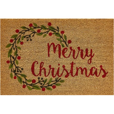 Andiamo Fußmatte Donus Merry Christmas 40 x 60 cm natur (1/2)