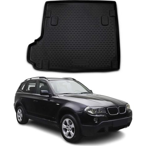 OMAC Kofferraumwanne Auto Kompatibel mit Seat MII 2012 bis 2023, Antirutsch Wasserdicht, 3D Premium TPE, Schwarz