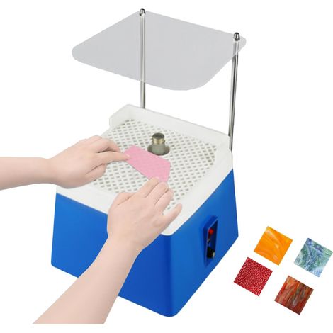 Mini smerigliatrice per vetro da 65 W, smerigliatrice diamantata automatica, smerigliatrice per vetro, velocità di smerigliatura 4200 giri/min, adatta per vetrate artistiche, mosaici, ceramiche e lavo (1/5)