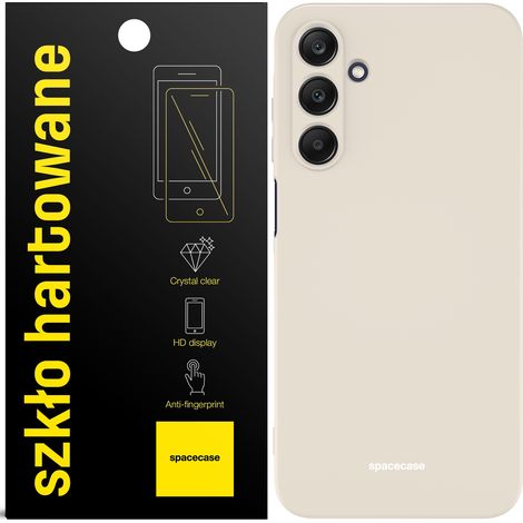 Cover posteriore in silicone opaco colorato per Galaxy A25 5G + Glass (1/5)