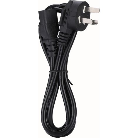 Câble d'alimentation secteur AU 1,5 m, prise mâle 3 trous 3 broches, adaptateur chargeur mural, cordon d'alimentation AC (1/5)