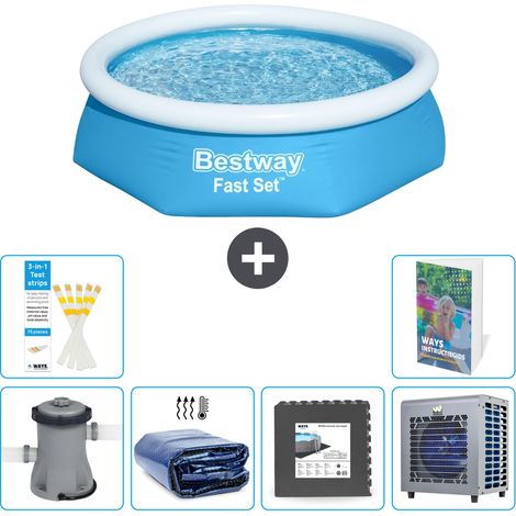 Bestway Piscina Bestway Fast Set Rotonda - 244x61 cm - 7-pezzi S190 (1/5)