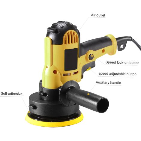 Jeffergarden Vislone 220V Machine Polisseuse de Voiture 700W Ponceuse Électrique Multifonctionnelle Six Vitesses Réglable Cirage Meubles de Voiture Outil de Polissage de Voiture EU Piug (1/5)