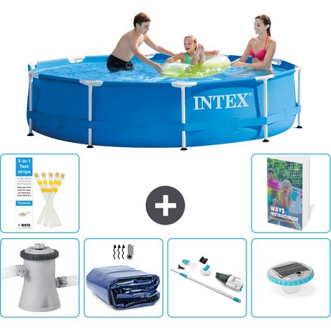 Frame Pool Rund - 305x76 cm - 7-teilig S204