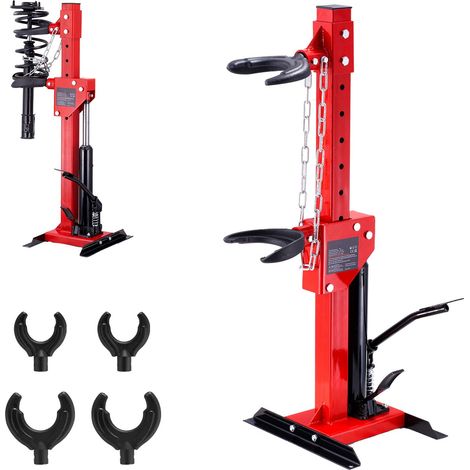 Compresseur de ressort de jambe de force hydraulique, capacité 4,5 t, force de compression 1 t, outil de dépose de ressort de suspension. (1/5)