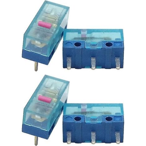Micro-interrupteur de souris Huano, bouton-poussoir momentané, micro-interrupteur de fin de course (lot de 4)