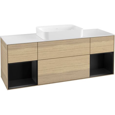 Villeroy & Boch G741PDPC armoire sous lavabo Finion G74