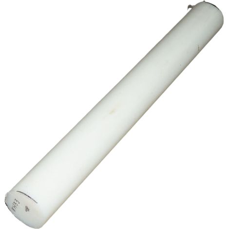 Barra di poliammide PA6 bianca 1000x120mm 14.4 Kg (1/4)