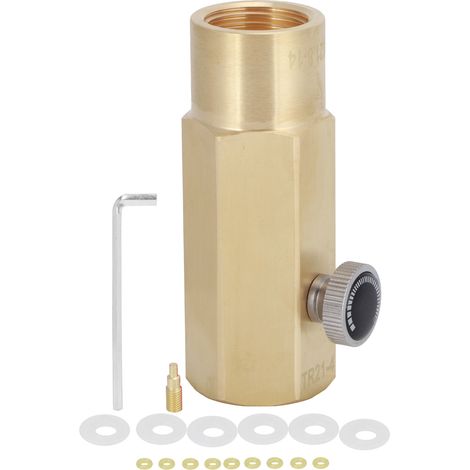 Adaptateur de Recharge CO2 pour Valve de Gonflage W21.8-14, Accessoire pour Cylindre Soda
