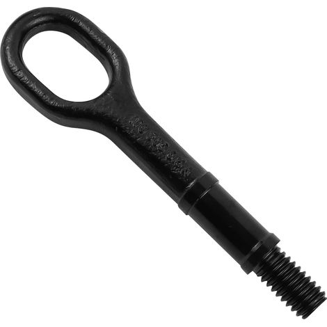 Abschlepphaken – 1 Stück – Hochleistungsstahl – 196 mm Zugkraft – VW Golf, Tiguan, Passat – Schwarz (1/5)