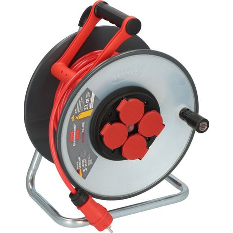 Brennenstuhl professionalLINE SteelCore Kabeltrommel SC 3110 IP44, 33m H07BQ-F 3G1,5 - 9191330210 (1/5)