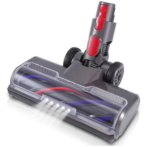 Brosse pour aspirateur V7 V8 V10 V11 V15, brosse électrique avec tête de moteur à entraînement direct et turbine (1/5)