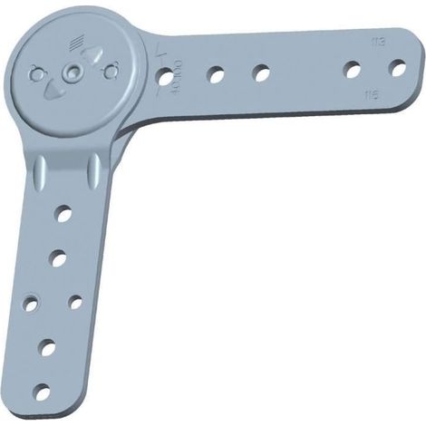 Itar – Compas pour meuble 240 mm – Ouverture 90° – 10 positions réglables – Acier pour usage intensif – Flexibilité accrue pour fauteuils et lits (1/2)