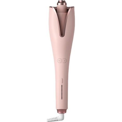 Fer à boucler automatique, bigoudi et 4 températures réglables, fer à boucler rotatif pour cheveux longs et courts (1/4)