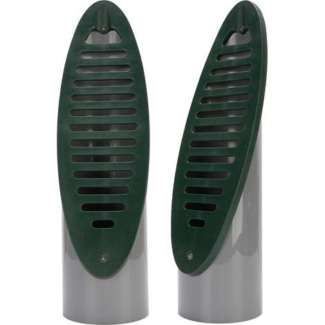 Émetteur de vidange de cour, grille amovible en PVC inclinée pour système de Drainage, vert (1/5)