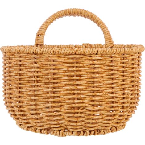 Dicker Blumenhalter aus Eisen und Pp mit Khaki Color