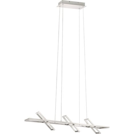 Lampe pendante moderne Tamasera M nickel - 96816 (1/4)