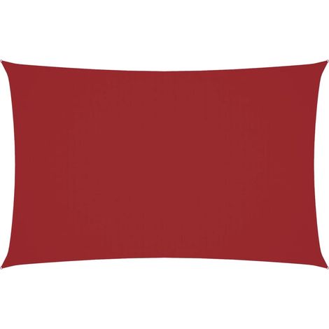 Maison Exclusive - Voile de parasol tissu oxford rectangulaire 2,5x5 m rouge