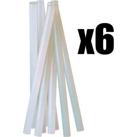 6 X Bâtons De Colle Chaude 20 Cm Pistolet à Colle Polyvalent