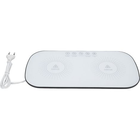 Plateau chauffant électrique pour restaurants, réceptions et dîners : chauffe-plats compact, chauffe-plats intelligent à température constante, rectangulaire, prise européenne 220 V. (1/5)