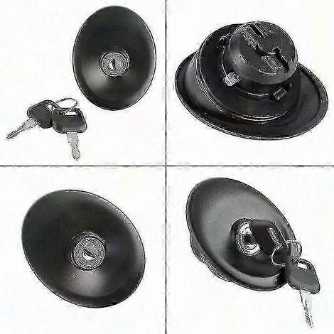 Couvercle de bouchon de réservoir de carburant verrouillable avec 2 clés pour remplacement de réservoir d'essence Transit Mk5 1994-2000 (1/4)