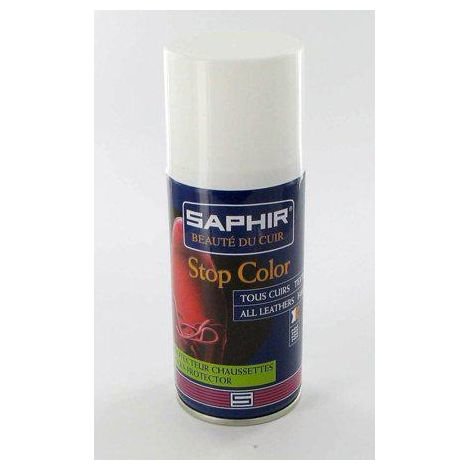 Stop Color Saphir 150 ml – Stabilisateur de couleur pour cuir, daim et nubuck – Protection contre décoloration sur textile et peau (1/4)