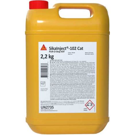 SikaInject-102 Catalizador Garrafa 2,2 Kg SIKA
