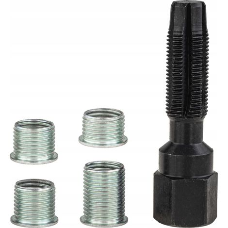 Kit de reparaci贸n de buj铆as para regeneraci贸n de roscas de reparaci贸n M12x1.25 (1/2)