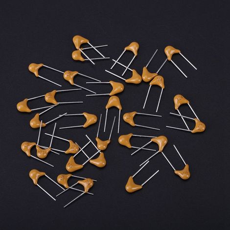 Kit de 450 condensateurs céramiques multicouches 15 valeurs 10pF à 100nF avec boîte de rangement (1/5)