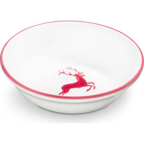 Gmundner Cerámica Bordeauxr. Ciervo, cuenco para cereales pequeño (Ø 14cm) (1/3)